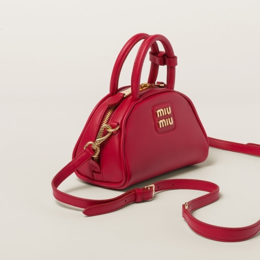 Miu Miu Top Handle Bag Red - image 2